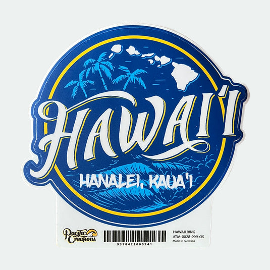 Sticker "Hawaii Ring"