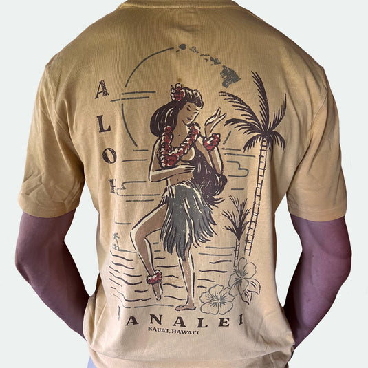 Men's T-Shirt "Hula Girl Sun"