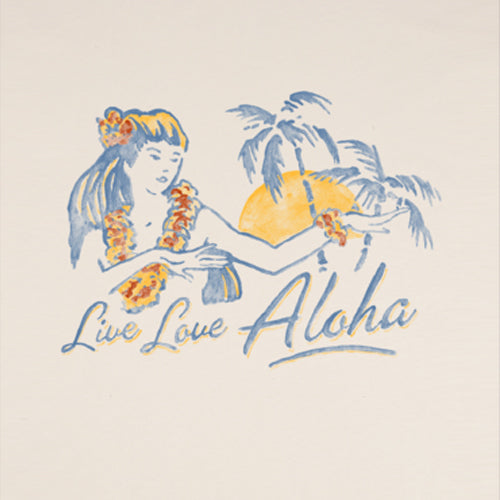 Women's T-Shirt "Live Love Aloha"